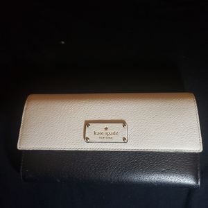 Kate spade leather wallet/clutch
